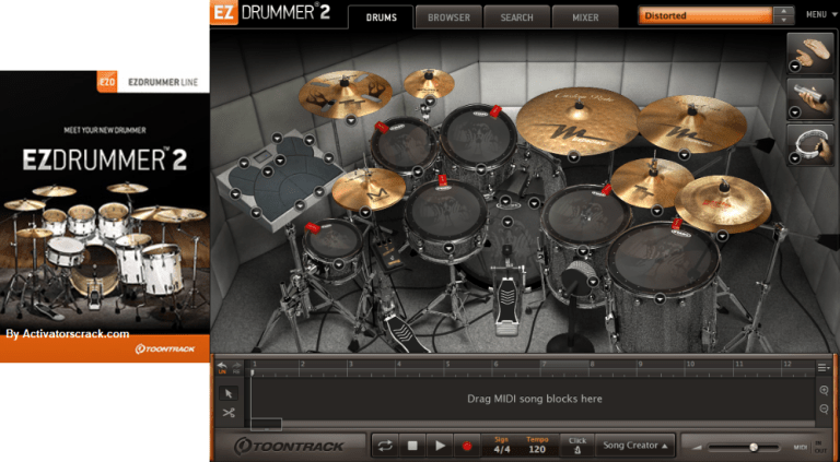 EZdrummer 3.2.8 Crack With Activation Code 2022 [Latest]